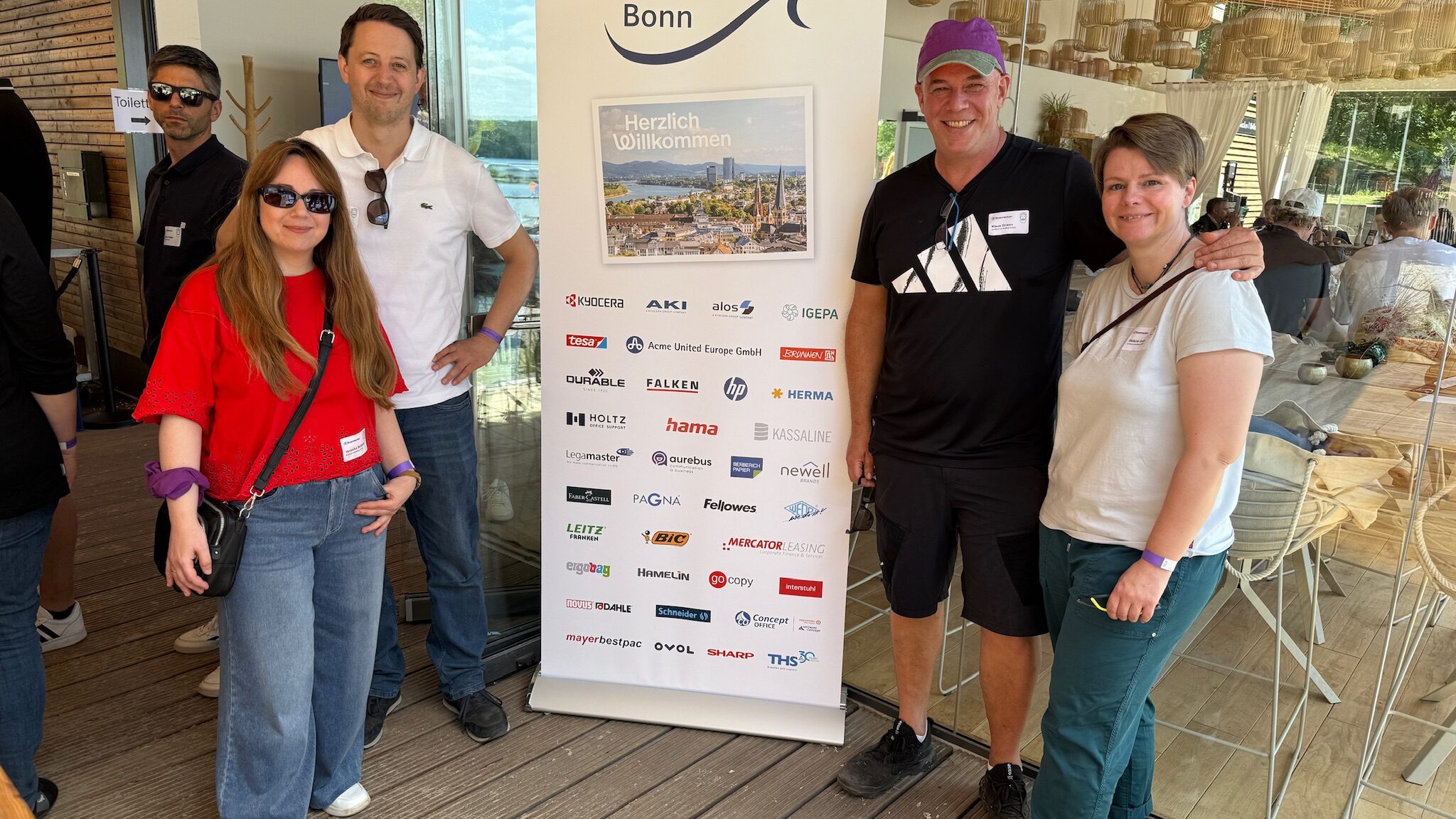Team aurebus bei Soennecken