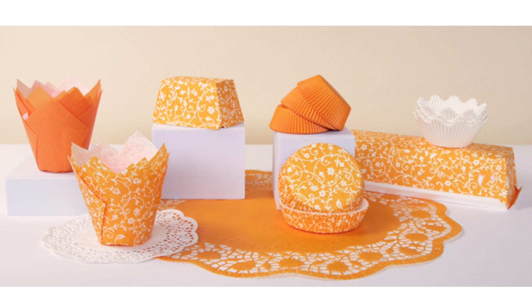 Demmler Produktbild Muffinförmchen Orange